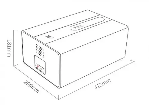 Электронный биометрический мини-сейф Xiaomi Qin Multifunctional Identification Private Box PB-FV01 фото 2