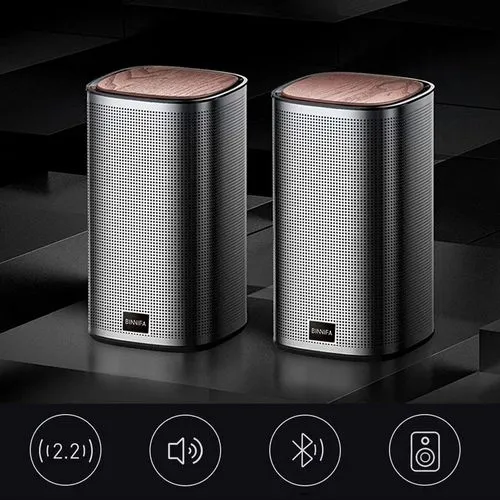 Колонки Xiaomi BINNIFA Desktop Computer Stereo Bluetooth Speaker Play 2D фото 2