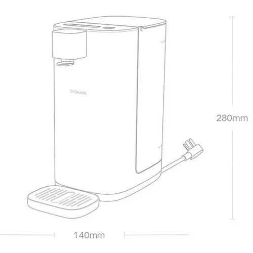 Умный термопот Scishare water heater 3.0L (S2301) фото 3