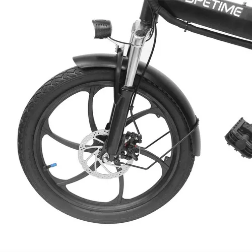Электровелосипед  Spetime E-Bike S6 Plus Черный фото 4