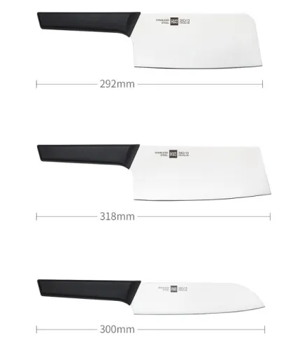 Набор ножей Xiaomi Huo Hou Fire Kitchen Steel Knife Set (6 предметов с подставкой) фото 10