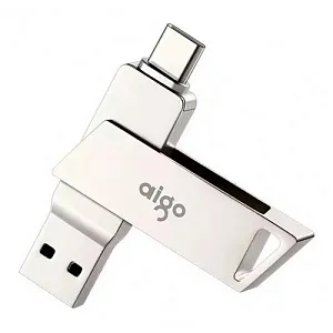 USB Флеш-накопитель Xiaomi Aigo Patriot Dual Interface Metal U Disk Type-C-USB 32GB