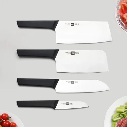 Набор ножей Xiaomi Huo Hou Fire Kitchen Steel Knife Set (6 предметов с подставкой) фото 2