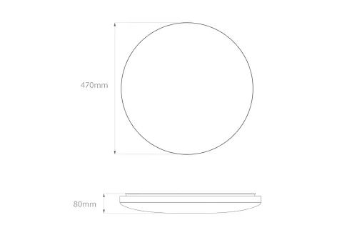 Потолочная лампа Xiaomi Yeelight Halo Ceiling Lamp 470 mm (YLXD50YL) фото 5