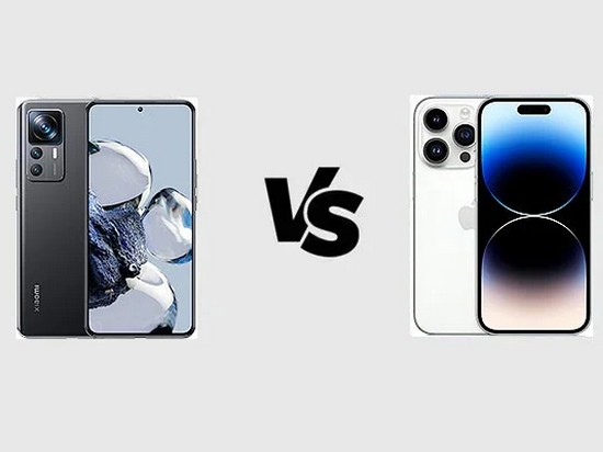 Сравнение Xiaomi 12T Pro и iPhone 14 Pro