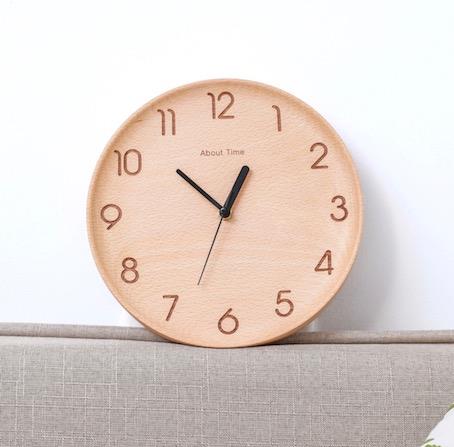 Настенные деревянные часы Xiaomi Bela design  About Time фото 3