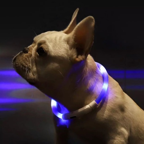Светящийся ошейник для собак Little Beast Star Pet фото 5
