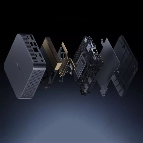 Компьютер Xiaomi Mini Host (Intel Core i5-1240P/16G/512G / Intel® Iris Xe/Windows 11 Home) Черный (XM22AL5S) фото 3