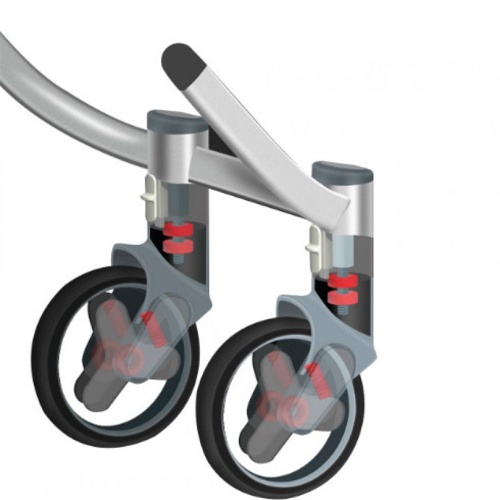 Детская коляска-трансформер Xiaomi Bebehoo Start Lightweight Four-wheeled Stroller фото 3