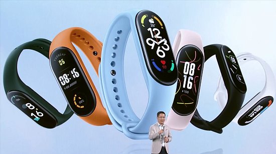 В Китае представили Mi Band 7