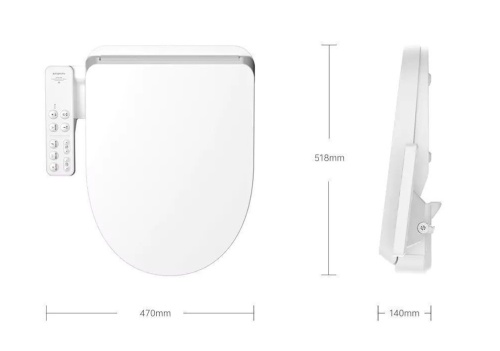 Умное сиденье для унитаза Xiaomi Smart Toilet Cover (ZNMTG01ZM) фото 4