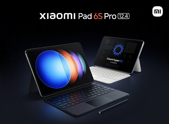 Xiaomi показали планшет Xiaomi Pad 6S Pro 12.4