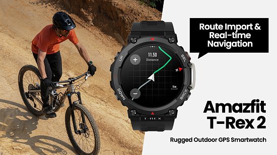 Владельцы  Amazfit T-Rex 2 дождались новых функций