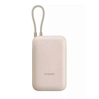 Внешний аккумулятор Xiaomi Power Bank With Cable USB-C 10000mAh Pocket Version (P15ZM)