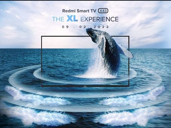 В Индии выходит новый Redmi Smart TV X43