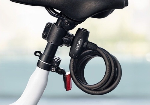 Замок для велосипеда Xiaomi HIMO L150 Portable Folding Cable Lock фото 2