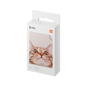 Фотобумага Xiaomi Mijia AR ZINK Portable Photo Printer Paper XMZPXZHT03 (50 штук в упаковке)